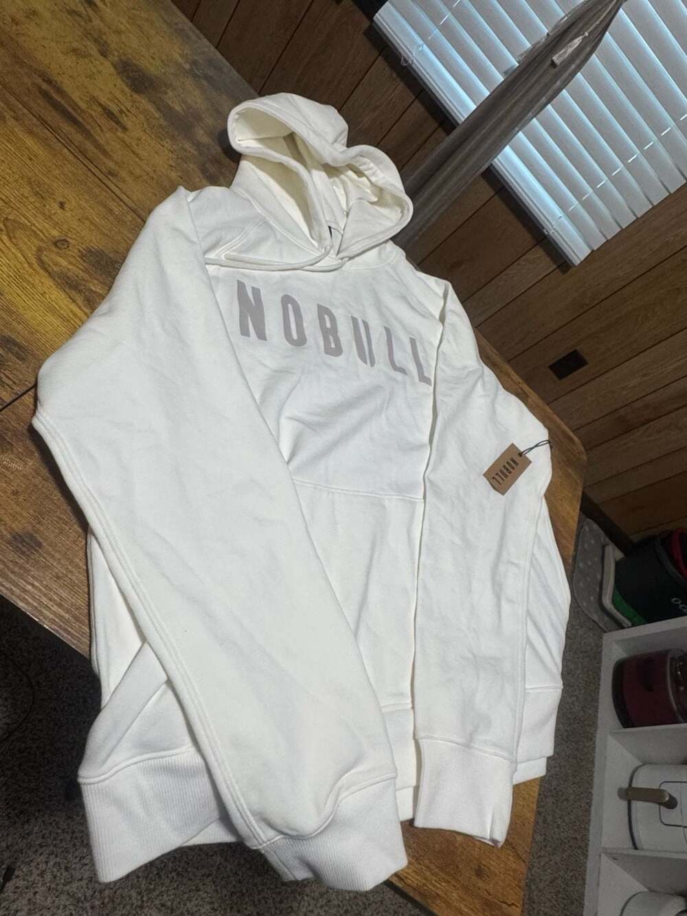 NOBULL Women's All Day Hoodie NBLL Cream XL